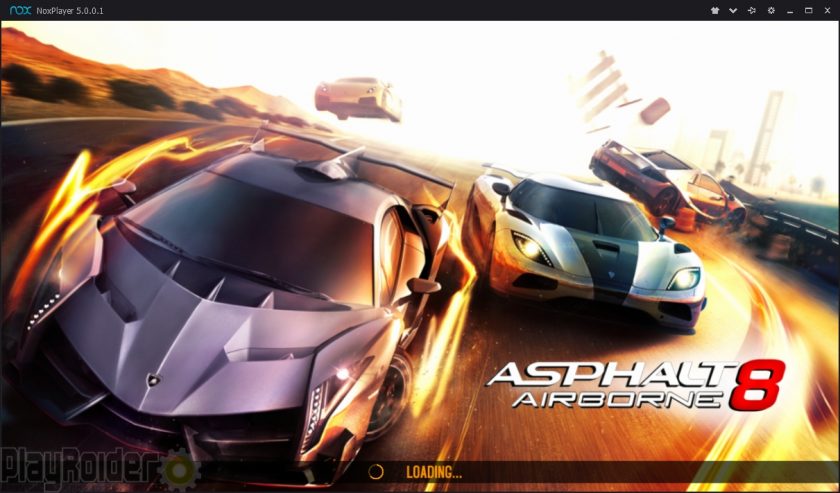 Nox App Player Asphalt 8