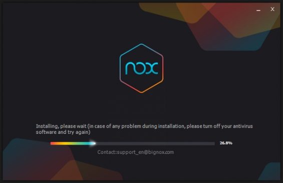 nox app player google play has stopped