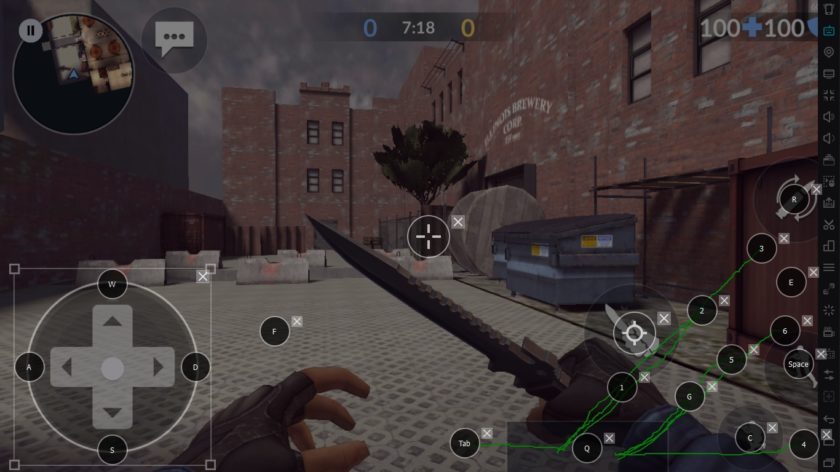 Critical Ops PC Controls Nox App Player Keyboard Mapping