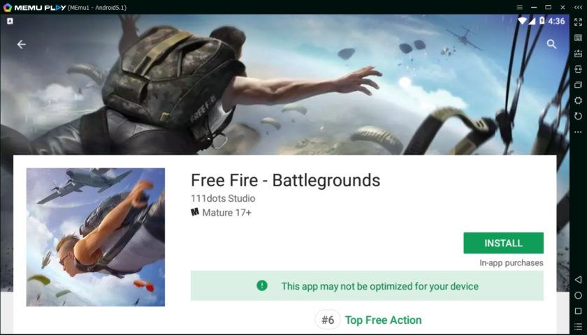 free fire game download for pc windows 10