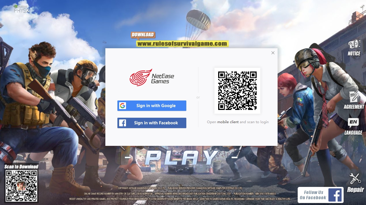 rules of survival download on windows