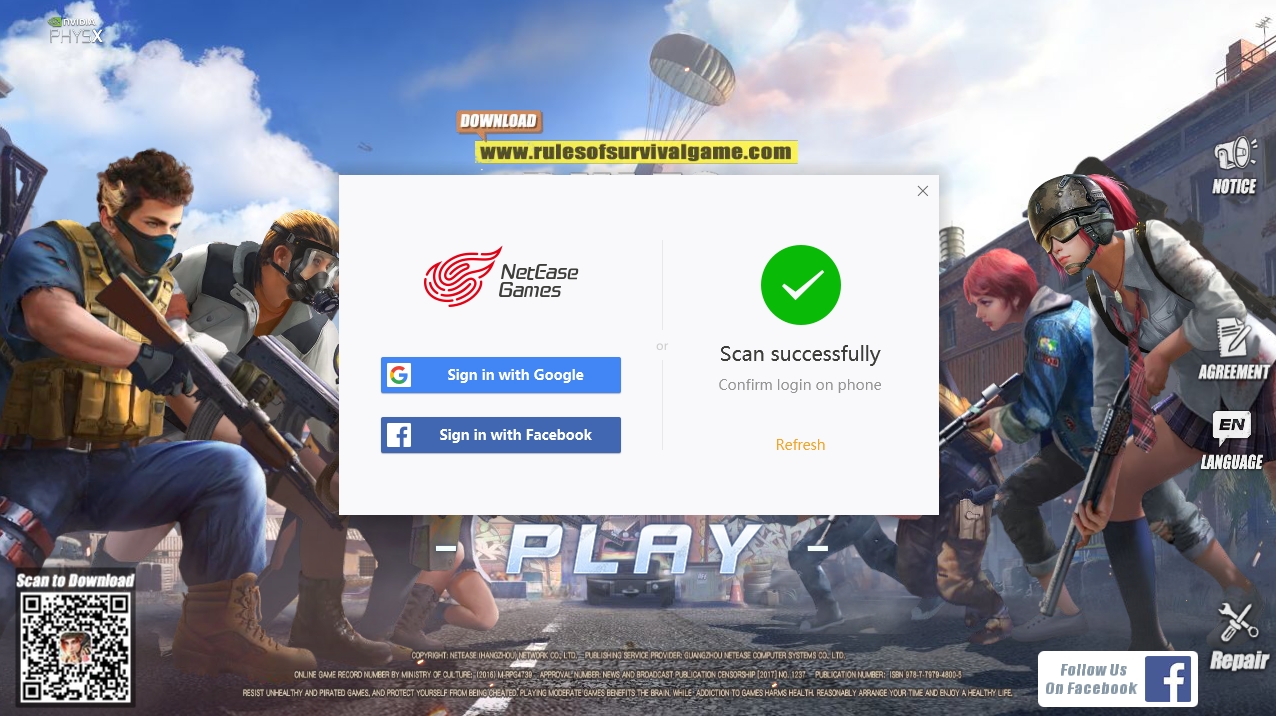 Rules Of Survival Pc Scan Successful 2018 