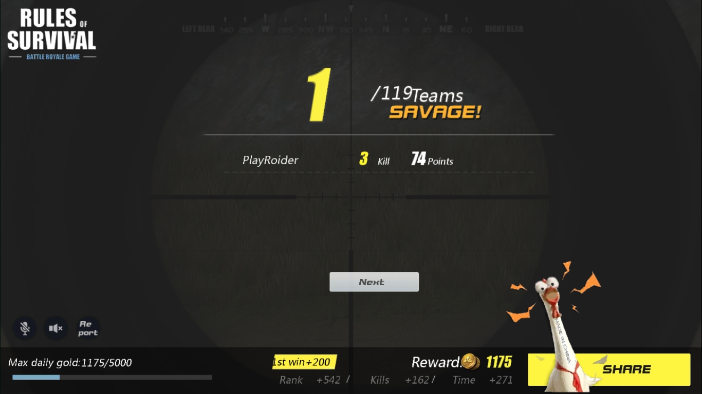 can you play rules of survival on pc
