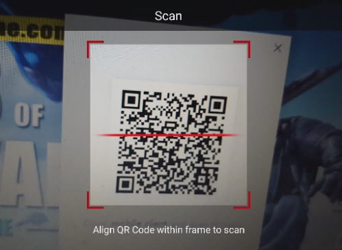 RoS Scan QR Code Webcam