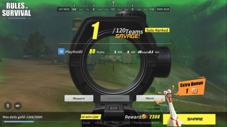 rules of survival pc controller support