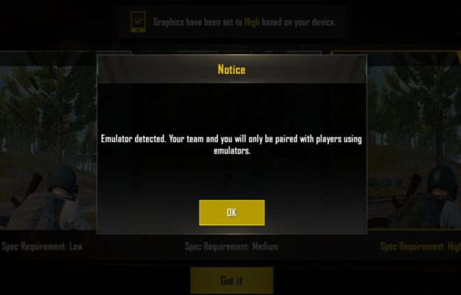 pubg emulator detected bypass tencent gaming buddy