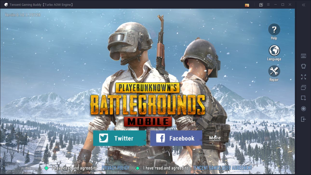 How To Play Pubg Mobile On Tencent Gaming Buddy 2019 Playroider - title screen for pubg mobile